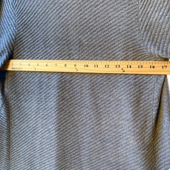 Eileen Fisher Italian Wool Womens Tan PS Sweater Lagenlook Duster Open Cardigan - Picture 13 of 16